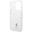 US Polo USHMP15LUCIT iPhone 15 Pro 6.1" MagSafe Collection tok, átlátszó