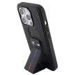BMW BMHCP15LGSPPRK iPhone 15 Pro 6.1" hardcase Grip Stand Smooth & Perforated tok, fekete