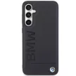 BMW BMHCS23FESLLBK S23 FE S711, Leather Hot Stamp hátlap, tok, fekete