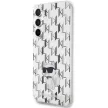 Karl Lagerfeld KLHCS23FEHNCMKLT Monogram Samsung Galaxy S23 FE tok, átlátszó