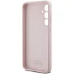 Karl Lagerfeld Silicone Choupette Metal Pin case for Samsung Galaxy S23 FE tok, rózsaszín