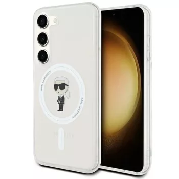   Karl Lagerfeld Samsung Galaxy Samsung Galaxy S23 KLHMS23SHFCKNOT IML Ikonik MagSafe tok, átlátszó