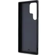 Karl Lagerfeld KLHCS23L3DMBKCK 3D Rubber Glitter Logo Samsung Galaxy S23 Ultra, fekete/kék hátlap, tok, 3D gumi csillogó logó