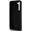 Karl Lagerfeld Silicone Karl&Choupette Metal Pin case for Samsung Galaxy S23 Plus tok, fekete
