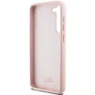 Karl Lagerfeld Silicone Choupette Metal Pin case for Samsung Galaxy S23 Plus tok, rózsaszín