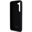 Karl Lagerfeld Silicone Ikonik Metal Pin case for Samsung Galaxy S23 Plus tok, fekete