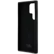 Karl Lagerfeld Silicone Ikonik Metal Pin case for Samsung Galaxy S23 Ultra tok, fekete