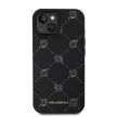 Karl Lagerfeld KLHMP15SPGKHPHK iPhone 15 6.1" Magsafe Karl Heads tok, fekete