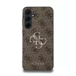 GUESS hátlap, tok Samsung Galaxy A35 GUHCSA354GMGBR (PU Big 4G Metal Logo), barna