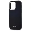 DKNY DKHMP14LPSCMCLK iPhone 14 Pro 6.1" Plain Logo MagSafe tok, fekete