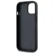 DKNY DKHCP14SPQDSLK iPhone 14 6.1" Quilted Stack Logo tok, fekete