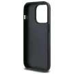DKNY DKHCP14XPQDSLK iPhone 14 Pro Max 6.7" Quilted Stack Logo tok, fekete