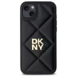 DKNY Quilted Stack Logo DKHCP15MPQDSLK iPhone 15 Plus 6.7" tok, fekete
