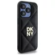 DKNY Quilted Stack Logo DKHCP15XPQDSLK iPhone 15 Pro Max 6.7" tok, fekete