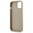 DKNY DKHCP14SPQDSLE iPhone 14 6.1" Quilted Stack Logo tok, bézs