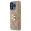 DKNY Quilted Stack Logo DKHCP15XPQDSLE iPhone 15 Pro Max 6.7" tok, bézs