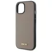DKNY Leather Checketok, Red Mono Pattern MagSafe DKHMP15SPGHLME iPhone 15 6.1" tok, bézs