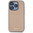 DKNY Grained Metal Logo MagSafe DKHMP15XPGHLME iPhone 15 Pro Max 6.7" tok, bézs
