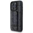 Lacoste LCHCP15LGSPBSK iPhone 15 Pro 6,1" Grip Stand Mono tok, fekete
