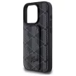 Lacoste LCHCP15LGSPBSK iPhone 15 Pro 6,1" Grip Stand Mono tok, fekete