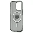 Karl Lagerfeld KLHMP15LHLSKIK iPhone 15 Pro 6.1" IML Metal Karl Head MagSafe tok, fekete