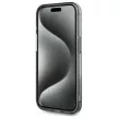 Karl Lagerfeld KLHMP15XHLSKCK iPhone 15 Pro Max 6.7" IML Metal Karl&Choupette Head MagSafe tok, fekete