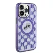 Karl Lagerfeld KLHMP15LHMCKMHU iPhone 15 Pro 6.1" IML Monogram Karl&Choupette Head MagSafe tok, lila