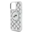Karl Lagerfeld KLHMP15XHMCKMHT iPhone 15 Pro Max 6.7" IML Monogram Karl&Choupette Head MagSafe tok, átlátszó