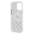 Karl Lagerfeld KLHMP15XHMCKMHT iPhone 15 Pro Max 6.7" IML Monogram Karl&Choupette Head MagSafe tok, átlátszó