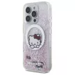 Hello Kitty HKHMP16LLSWKH iPhone 16 Pro, 6.3" tok, fehér hardcase Liquid Glitter Sweet Kitty Bows MagSafe