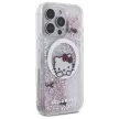 Hello Kitty HKHMP16XLSWKH iPhone 16 Pro, Max 6.9" tok, fehér hardcase Liquid Glitter Sweet Kitty Bows MagSafe