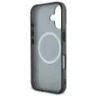 Guess GUHMP16SH4PYEEK iPhone 16 6.1" tok, fekete IML Peony On 4G Background MagSafe