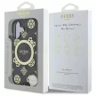 Guess GUHMP16SH4PYEEK iPhone 16 6.1" tok, fekete IML Peony On 4G Background MagSafe