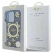 Guess GUHMP16LH4PYEEB iPhone 16 Pro 6.3" tok, kék hardcase IML Peony On 4G Background MagSafe