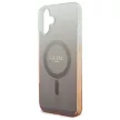 Guess GUHMP16SHGRCELW iPhone 16 6.1" tok, barna hardcase IML Glitter Gradient MagSafe