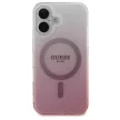 Guess GUHMP16SHGRCELP iPhone 16 6.1" tok, rózsaszín hardcase IML Glitter Gradient MagSafe
