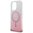 Guess GUHMP16LHGRCELP iPhone 16 Pro 6.3" tok, rózsaszín hardcase IML Glitter Gradient MagSafe