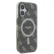 Guess GUHMP16SH4DTEW iPhone 16 6.1" tok, barna hardcase IML 4G Background MagSafe