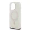 Guess GUHMP16LH4DTEH iPhone 16 Pro 6.3" tok, fehér hardcase IML 4G Background MagSafe