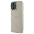 Guess GUHMP16XPGHSMME iPhone 16 Pro Max 6.9" hardcase Grained Ring MagSafe tok, bézs