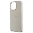 Guess GUHMP16XPGHSMME iPhone 16 Pro Max 6.9" hardcase Grained Ring MagSafe tok, bézs
