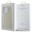 Guess GUHMP16XPGHSMME iPhone 16 Pro Max 6.9" hardcase Grained Ring MagSafe tok, bézs