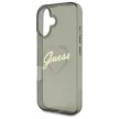 Guess GUHCP16SHCHGSPK iPhone 16 6.1" tok, fekete IML Heart