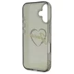 Guess GUHCP16SHCHGSPK iPhone 16 6.1" tok, fekete IML Heart