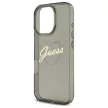 Guess GUHCP16LHCHGSPK iPhone 16 Pro 6.3" tok, fekete IML Heart