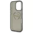 Guess GUHCP16LHCHGSPK iPhone 16 Pro 6.3" tok, fekete IML Heart