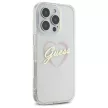 Guess GUHCP16LHCHGSPT iPhone 16 Pro 6.3" tok, átlátszó hardcase IML Heart