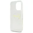 Guess GUHCP16LHCHGSPT iPhone 16 Pro 6.3" tok, átlátszó hardcase IML Heart