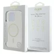 Guess GUHMP16XHFGERET iPhone 16 Pro Max 6.9" tok, átlátszó hardcase IML Glitter Circle MagSafe