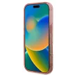 Guess GUHMP16XHFWBDCEP iPhone 16 Pro Max 6.9" hardcase IML Flower & Tonal Circle MagSafe tok, rózsaszín